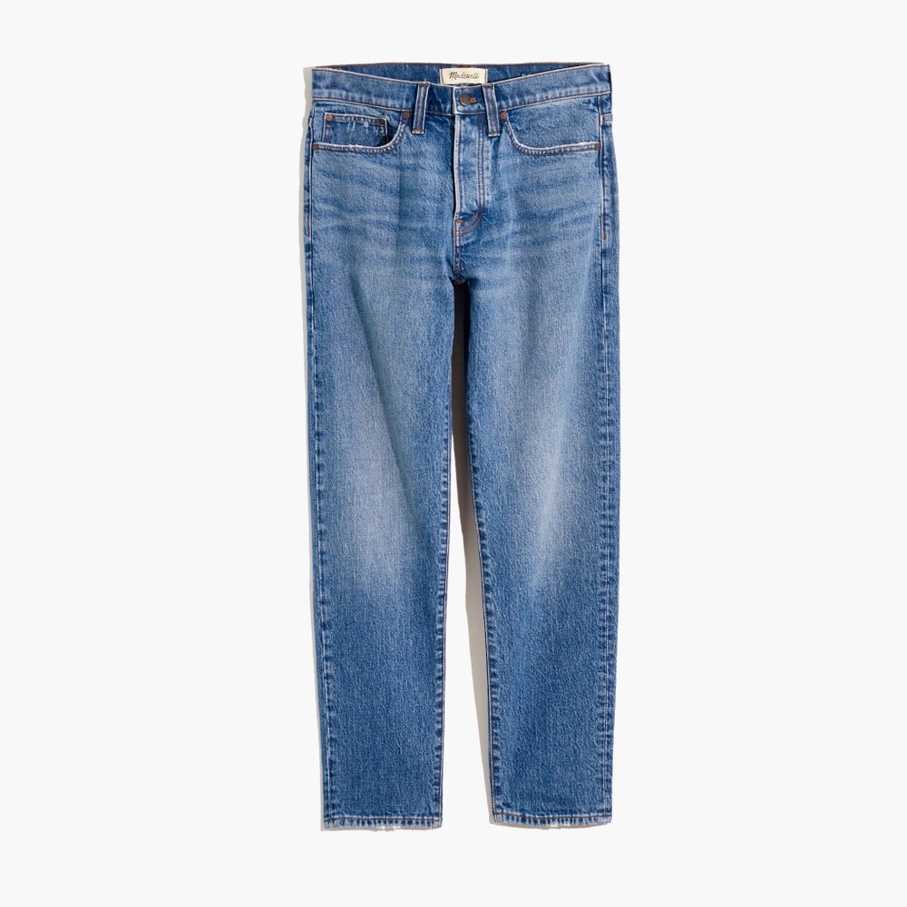 Madewell Relaxed Taper Jeans in Marcey Wash